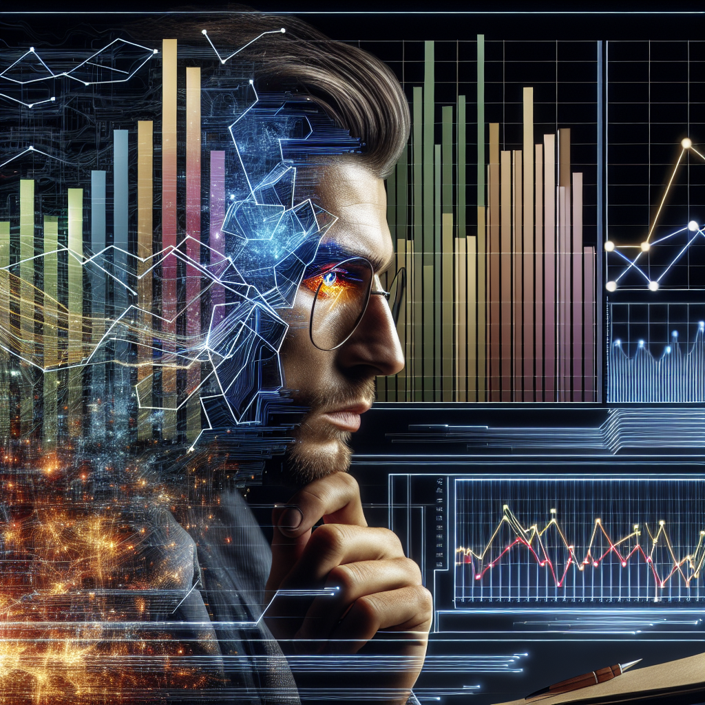 A trader analyzing volume profile on a computer